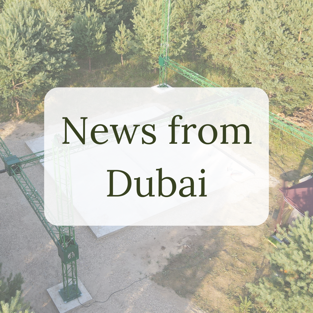 News from the UAE